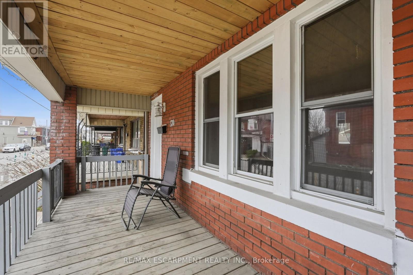 570 Cannon Street E, Hamilton, ON - Outdoor With Deck Patio Veranda With Exterior