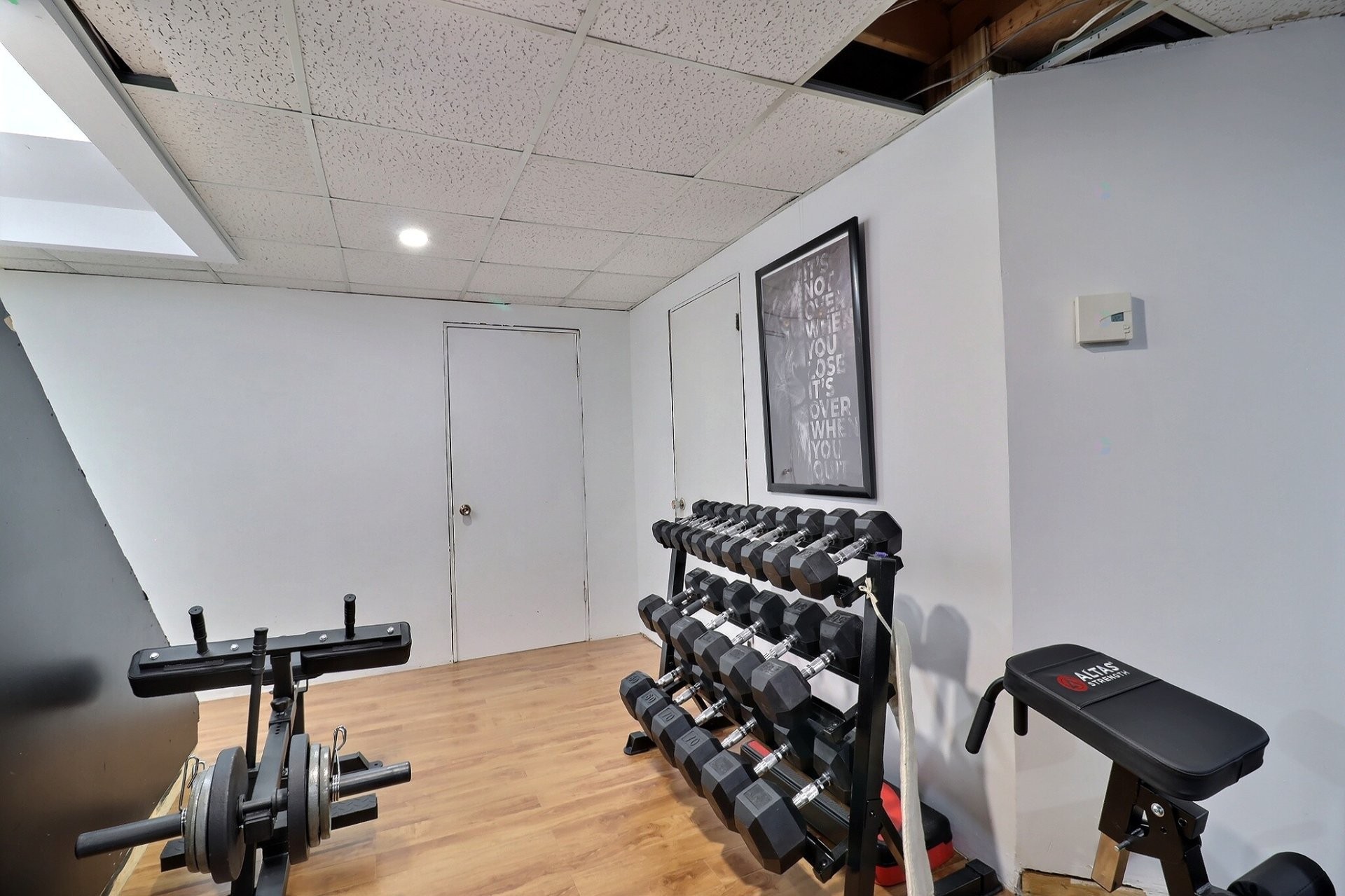 Corridor - 488 Place Garon, Rouyn-Noranda, QC - Indoor Photo Showing Gym Room