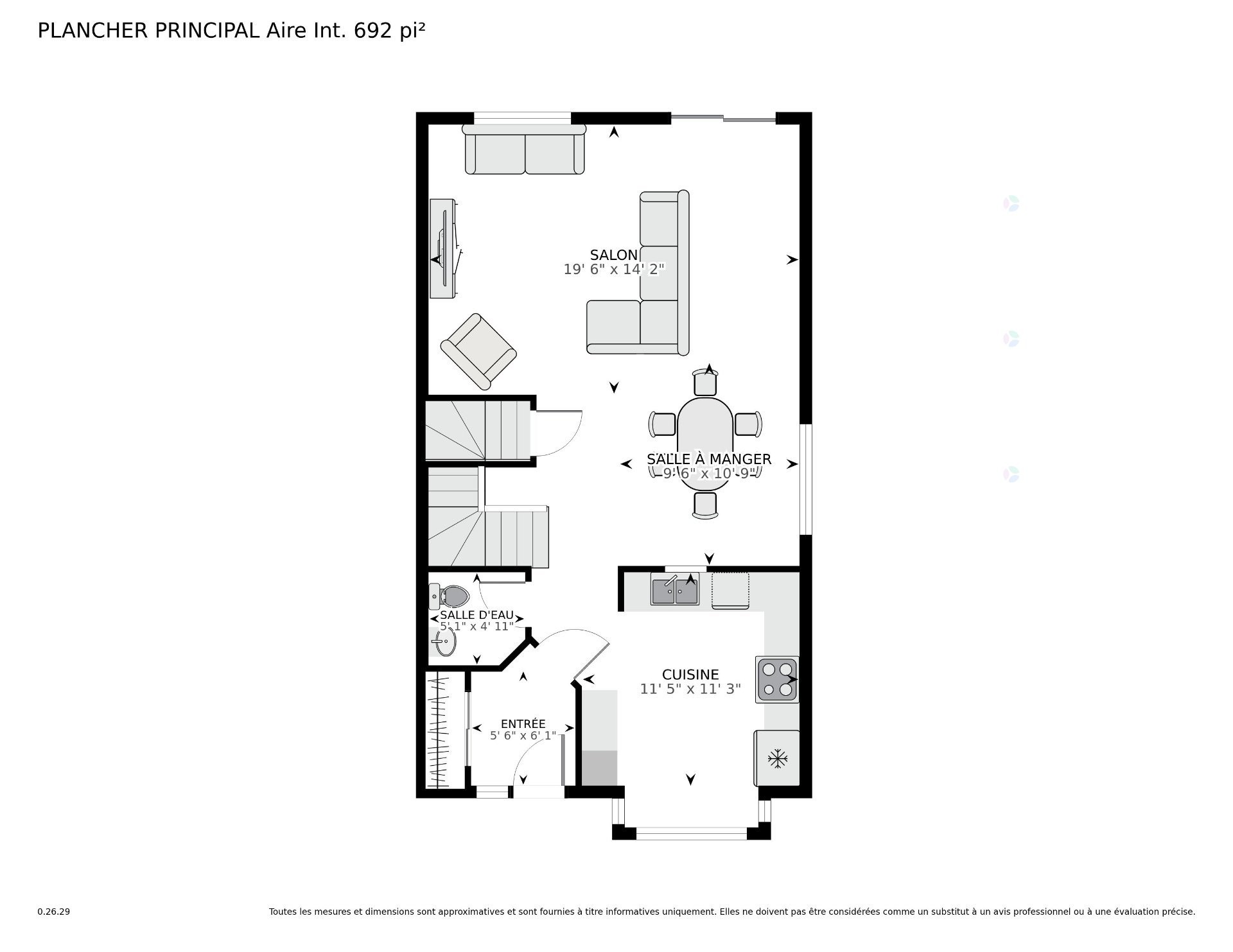 Plan (croquis) - 34D Boul. Des Sources, Pointe-Claire, QC - Other