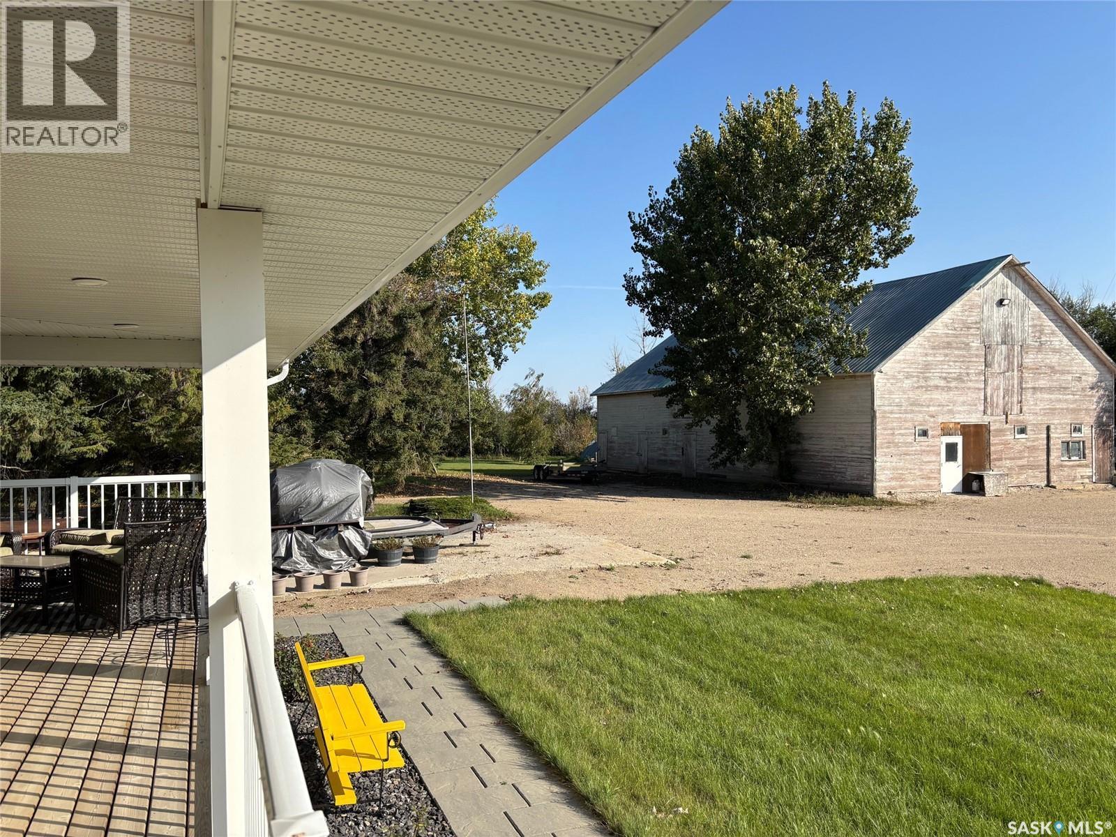 Bruce Acreage, Sherwood Rm No. 159, SK - Outdoor With Deck Patio Veranda With Exterior