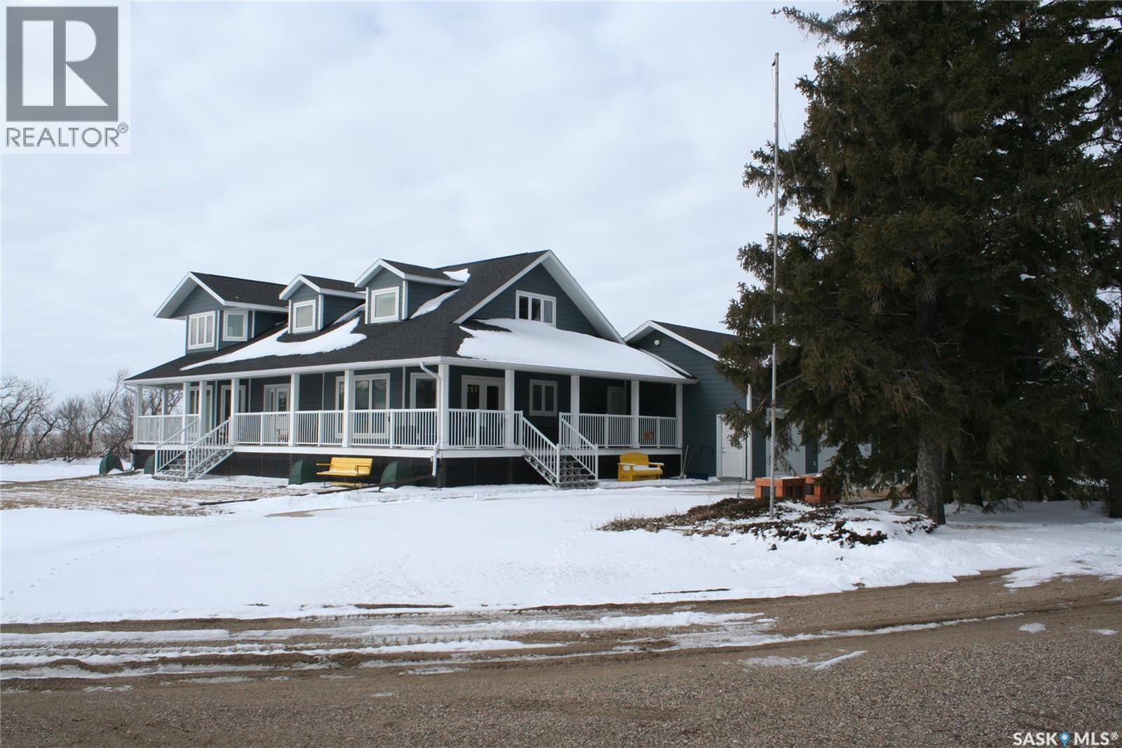 Bruce Acreage, Sherwood Rm No. 159, SK - Outdoor With Deck Patio Veranda With Facade