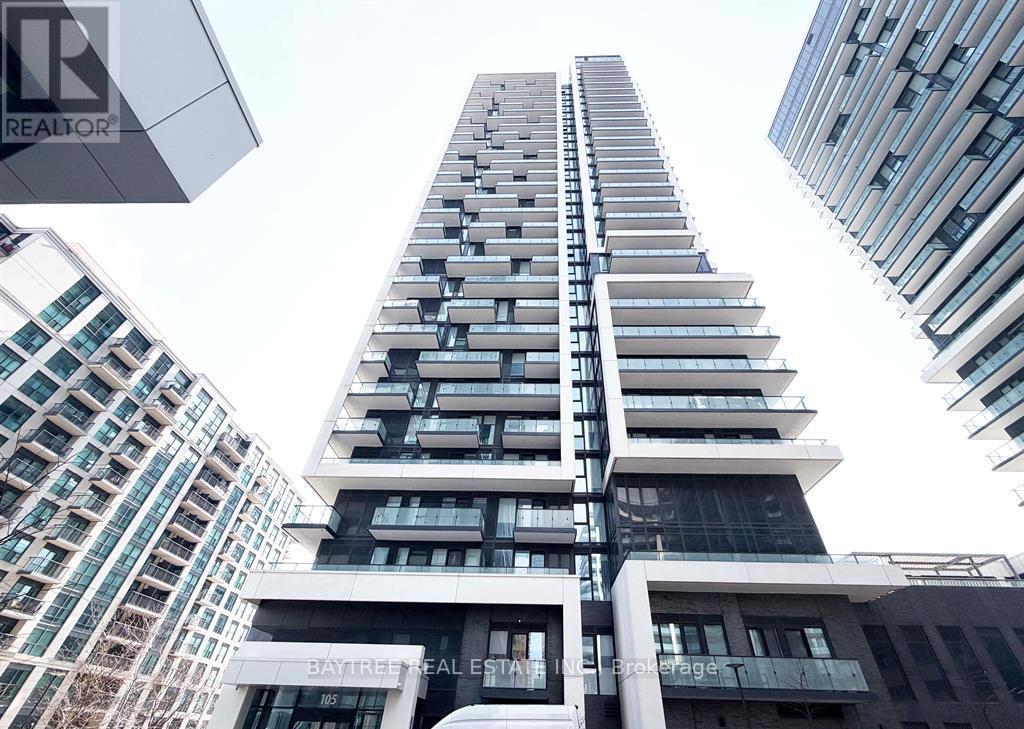 1203 - 105 Oneida Crescent, Richmond Hill, ON - Outdoor With Balcony With Facade