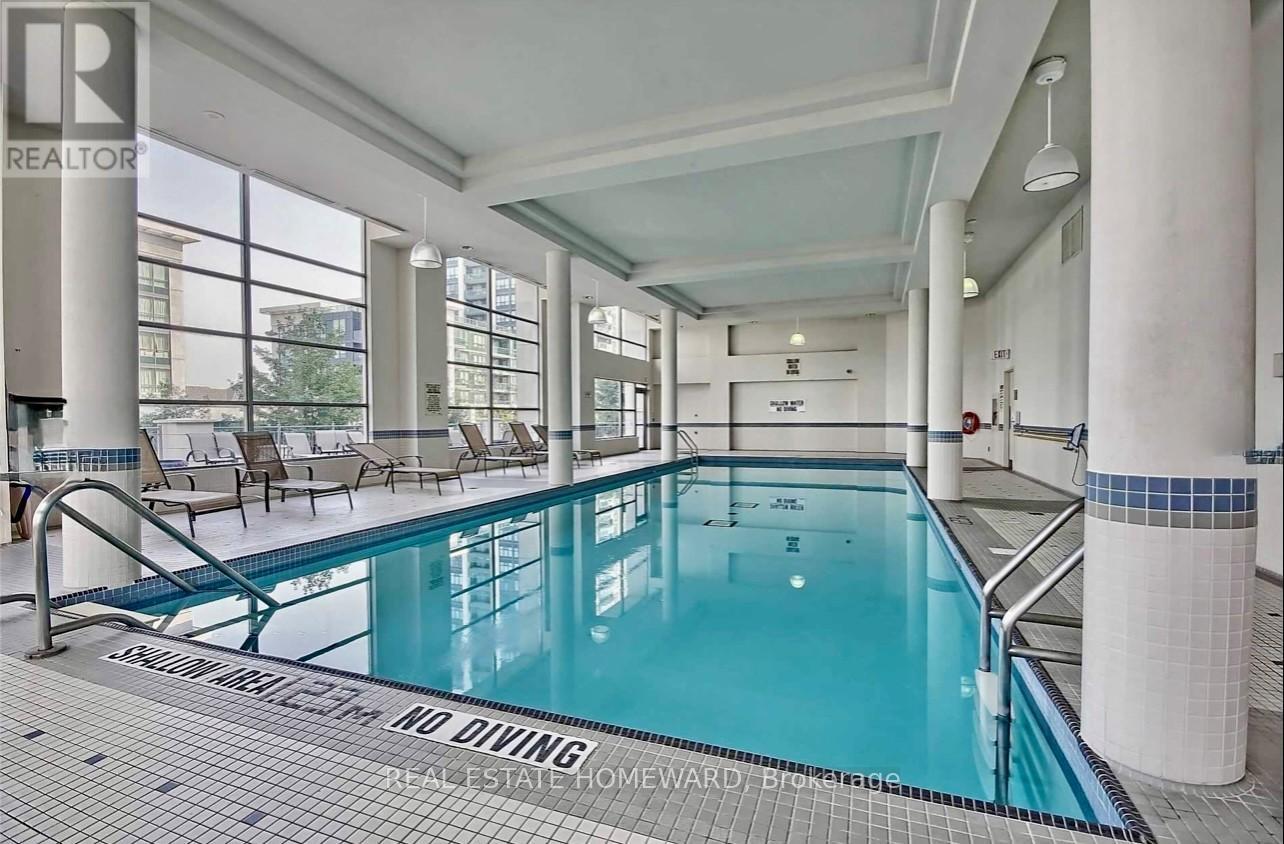 Year around indoor pool with natural light. - 108 - 50 Disera Drive, Vaughan, ON - Indoor Photo Showing Laundry Room
