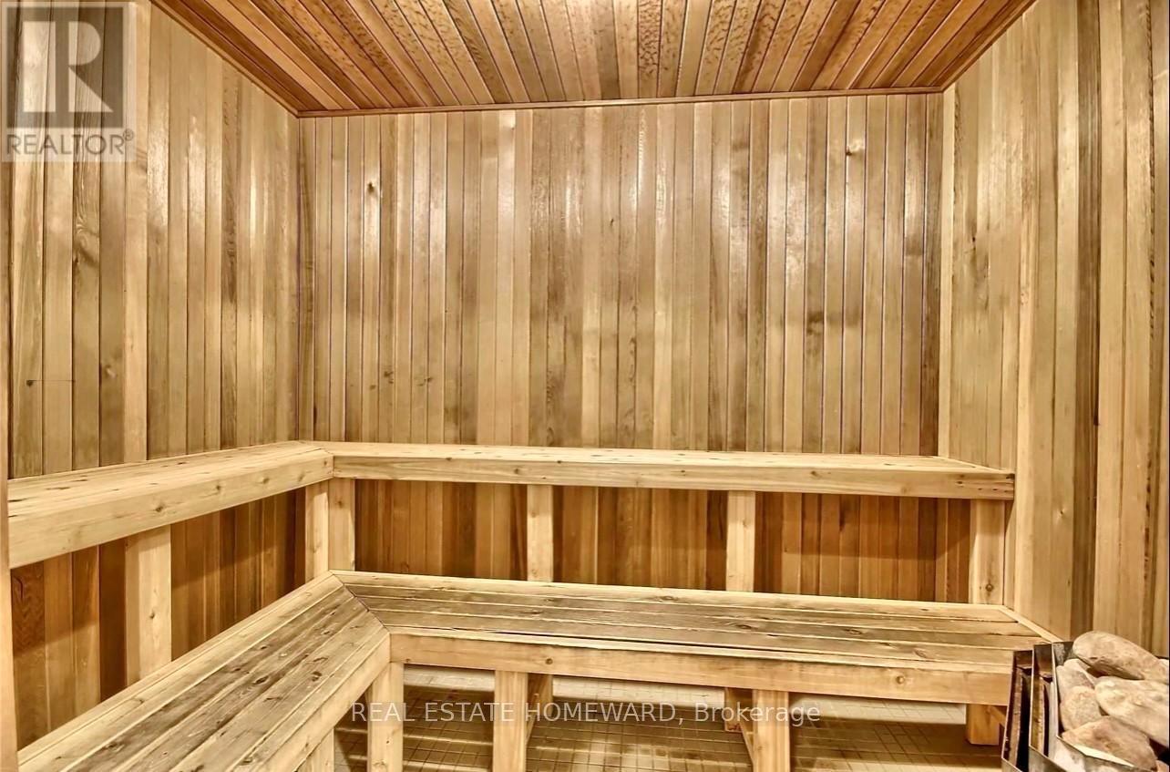 Dry sauna - 108 - 50 Disera Drive, Vaughan, ON - Indoor Photo Showing Gym Room