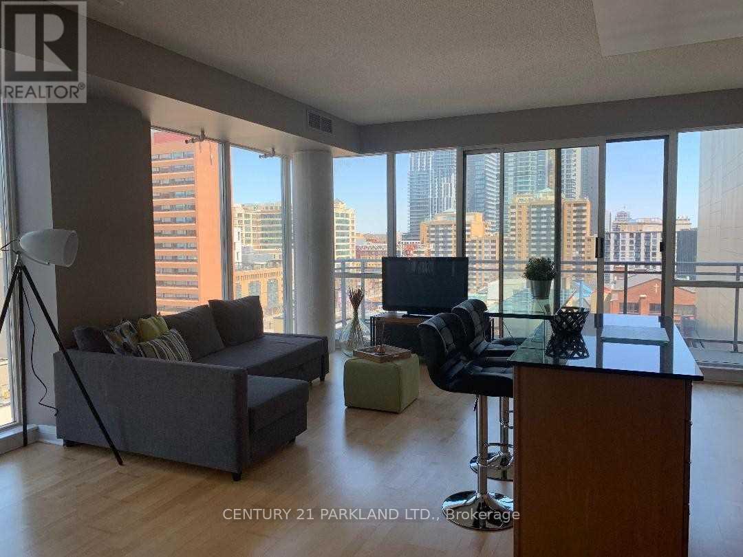 1101 - 220 Victoria Street, Toronto, ON - Indoor Photo Showing Living Room