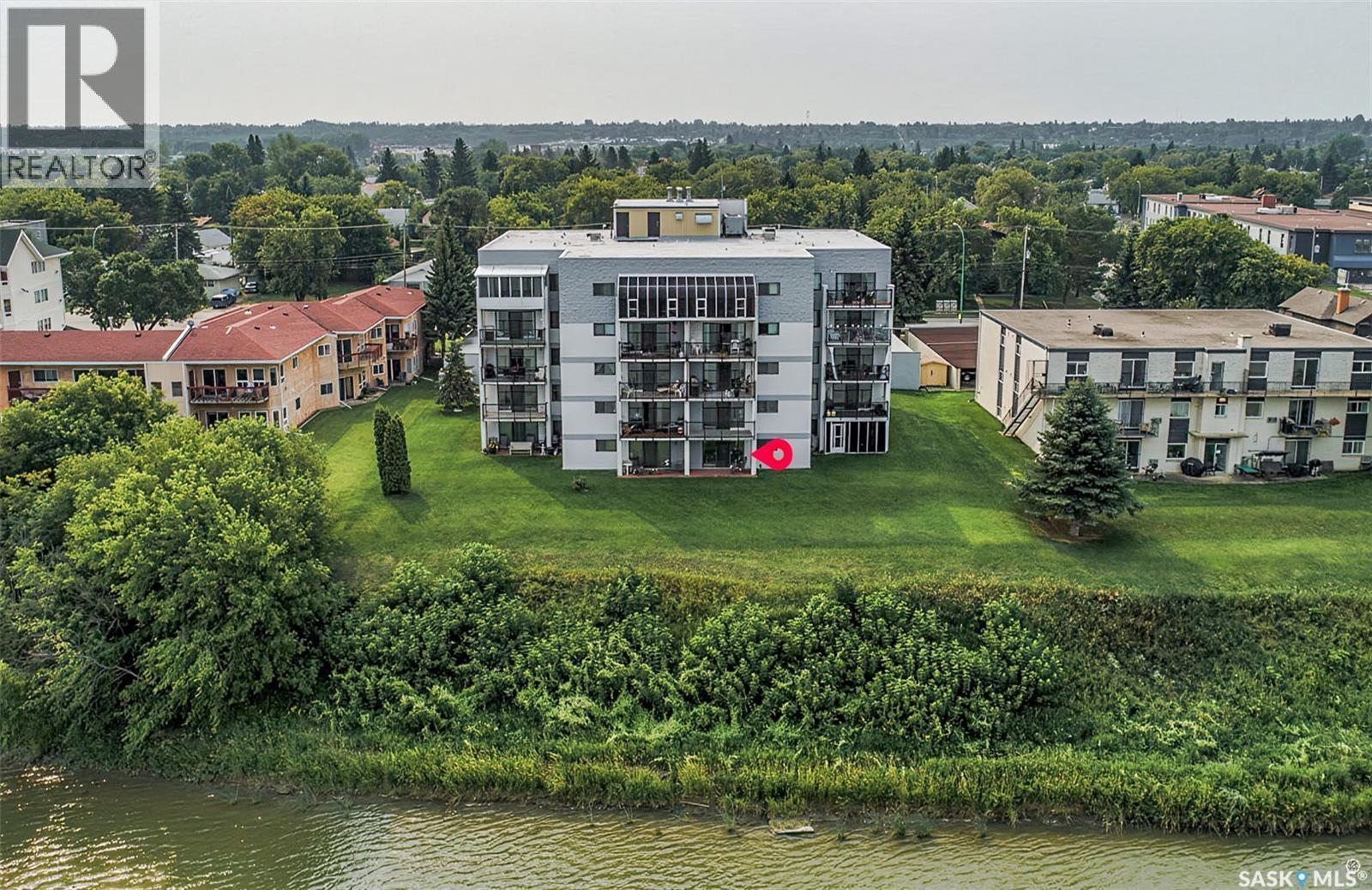 1B 516 River Street E, Prince Albert, SK - Outdoor With Deck Patio Veranda With View