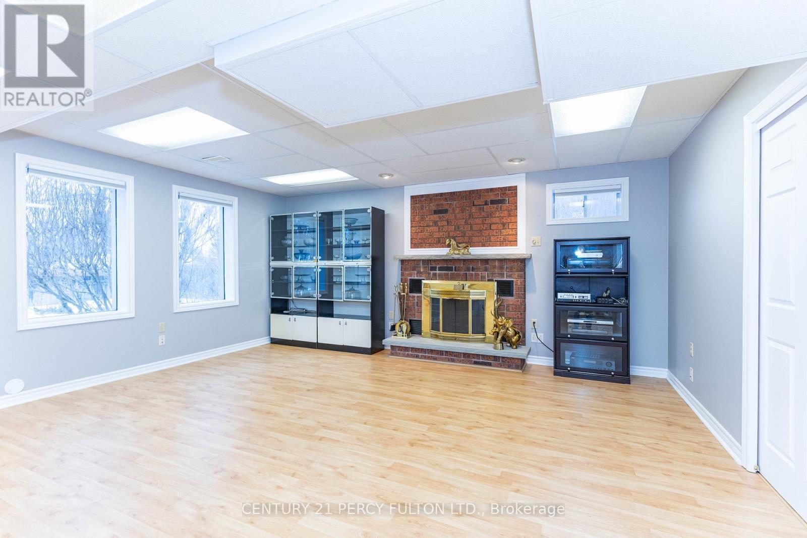 23 Leah Crescent, Ajax, ON - Indoor With Fireplace