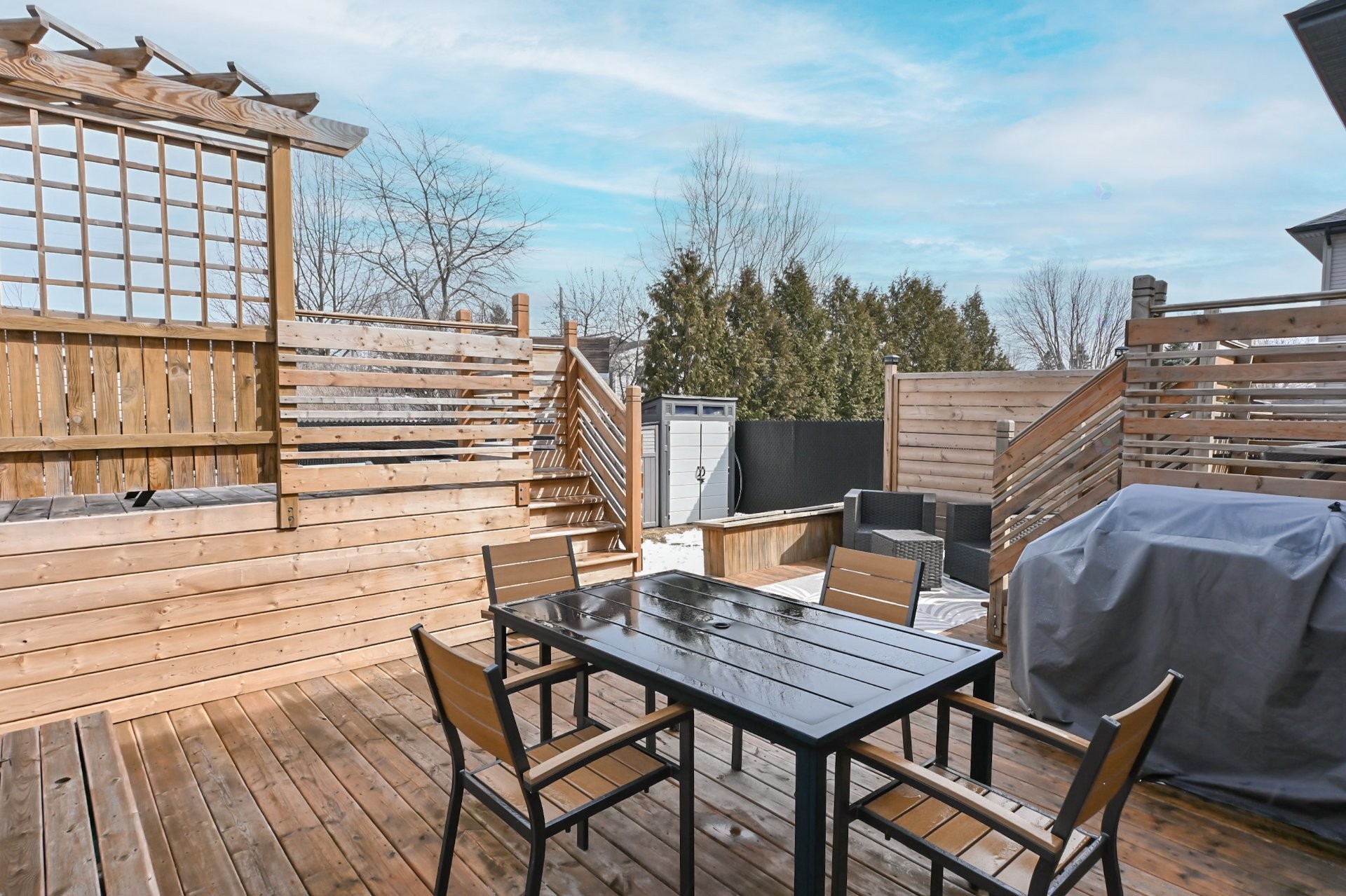 Terrasse - 634 Rue Beauregard, Saint-Lin/Laurentides, QC - Outdoor With Deck Patio Veranda With Exterior