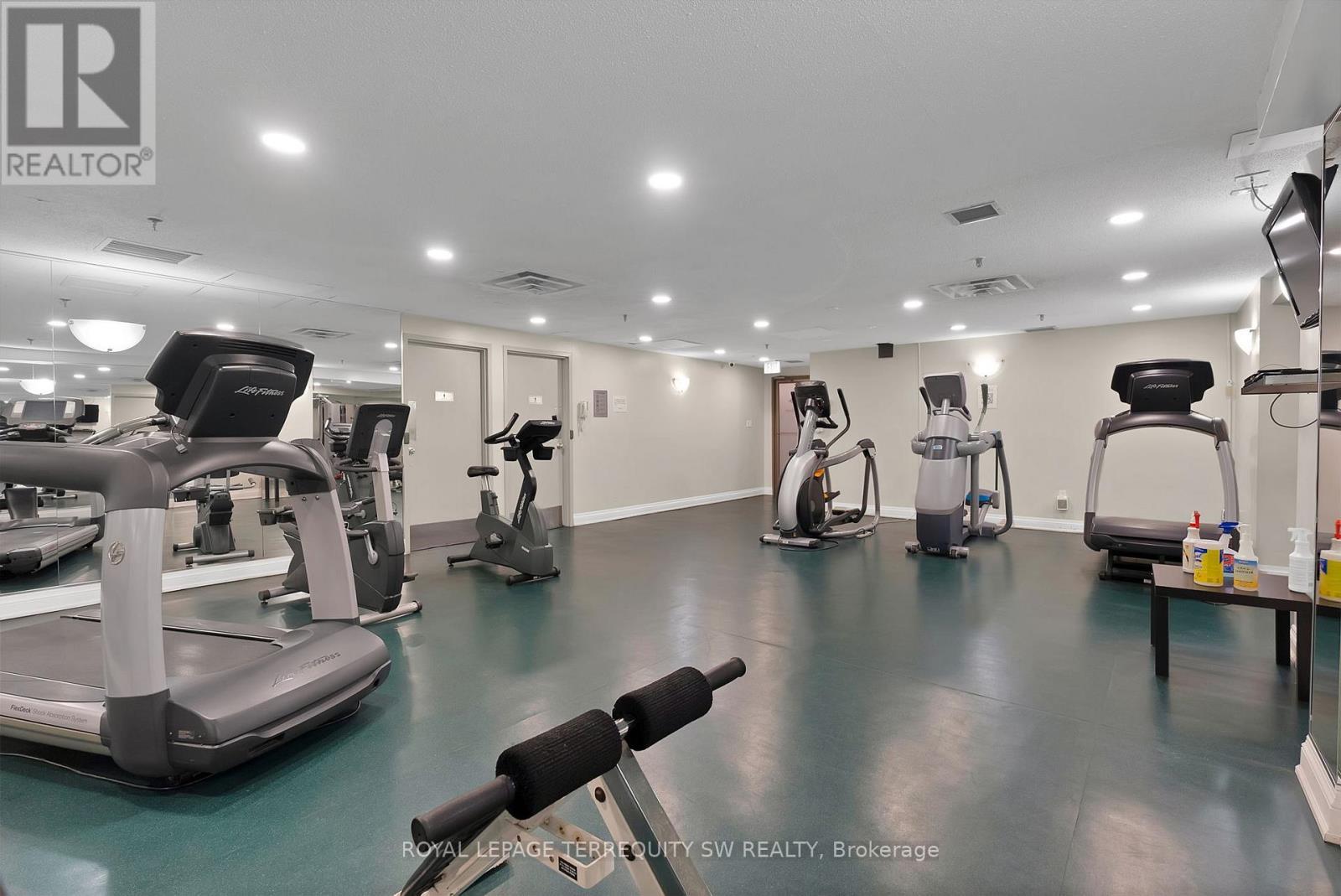 113 - 309 Major Mackenzie Drive E, Richmond Hill, ON - Indoor Photo Showing Gym Room