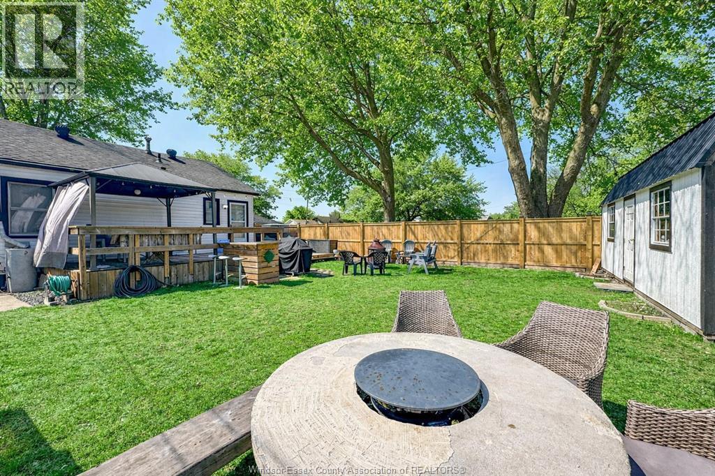 1704 Central, Windsor, ON - Outdoor With Deck Patio Veranda With Backyard