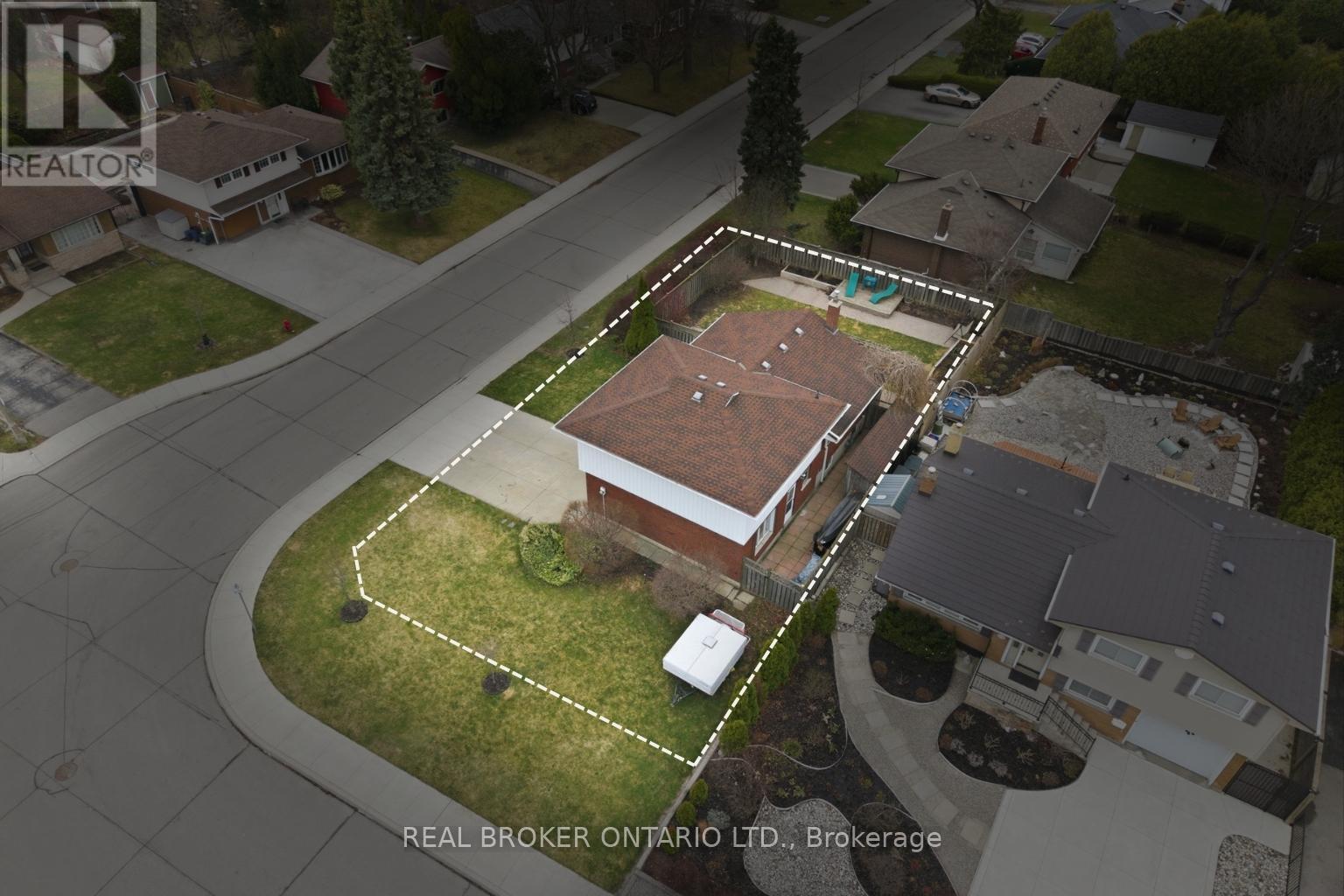 Approximate Lot Lines - 178 Delmar Drive, Hamilton, ON - Other