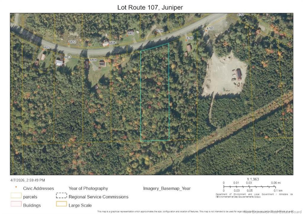 Lot 107 Rte, Juniper, NB