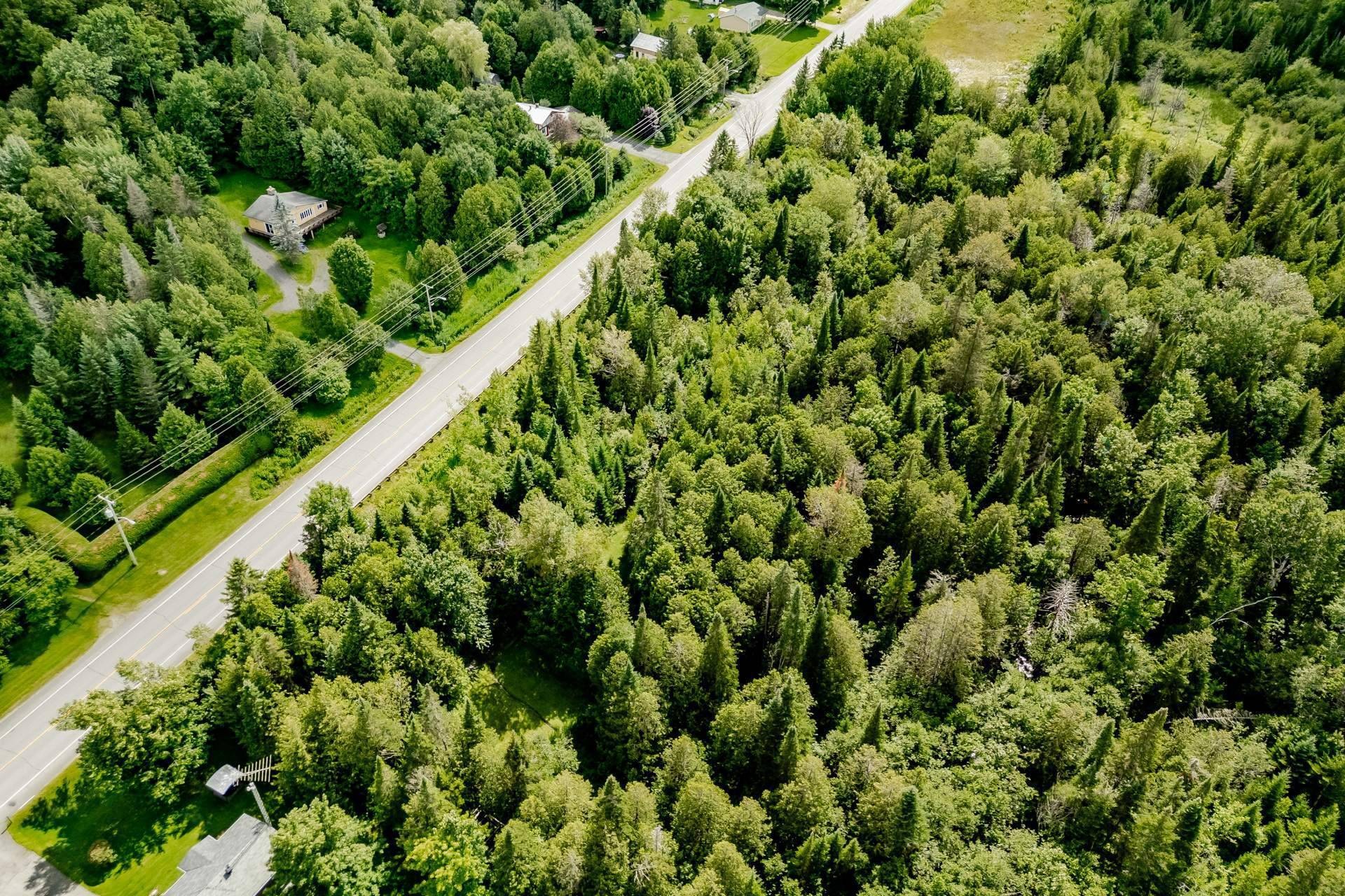 Photo aérienne - Route 141, Coaticook, QC