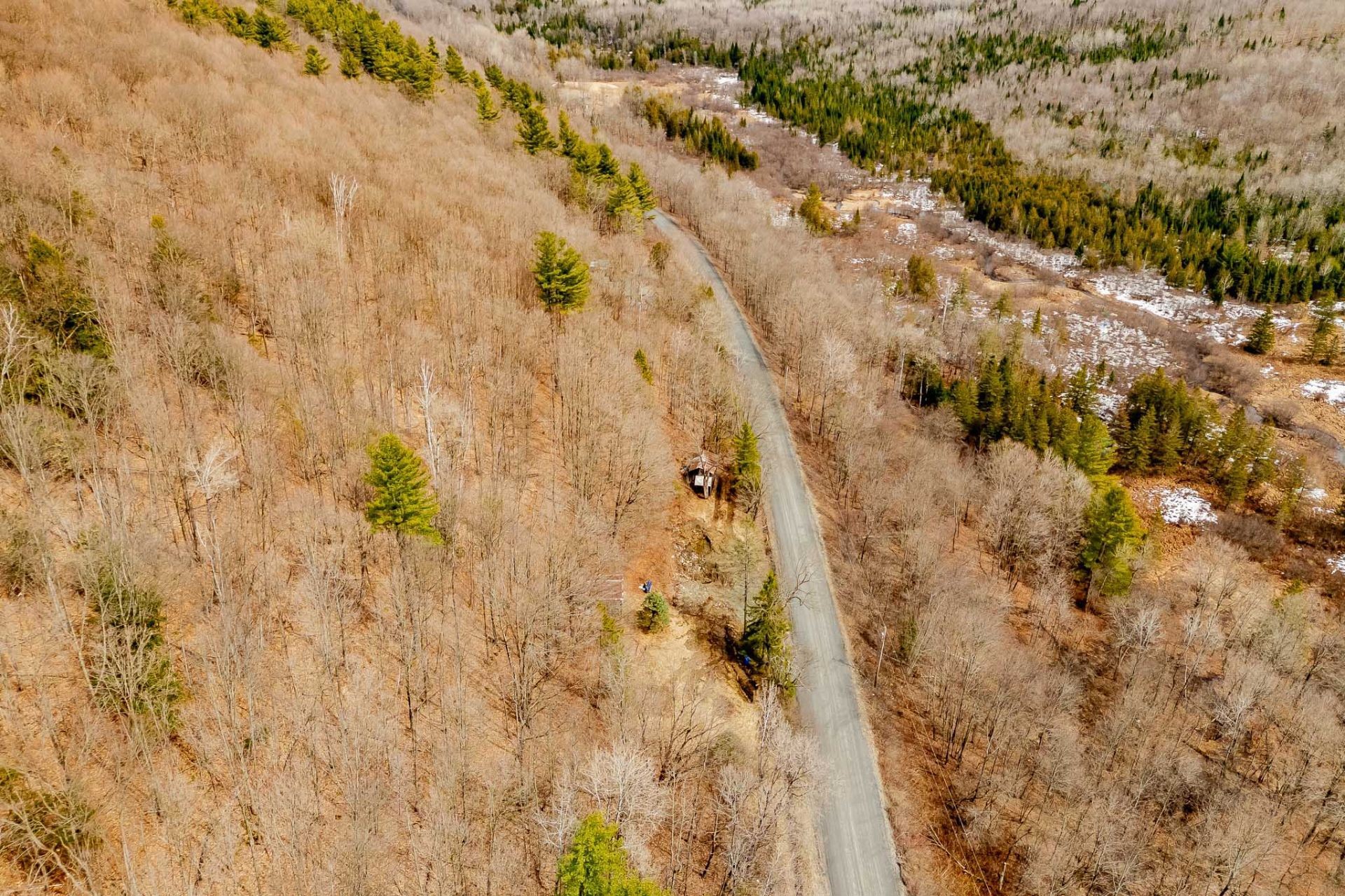 Photo aérienne - 1250 Ch. Vallières, Stanstead - Canton, QC