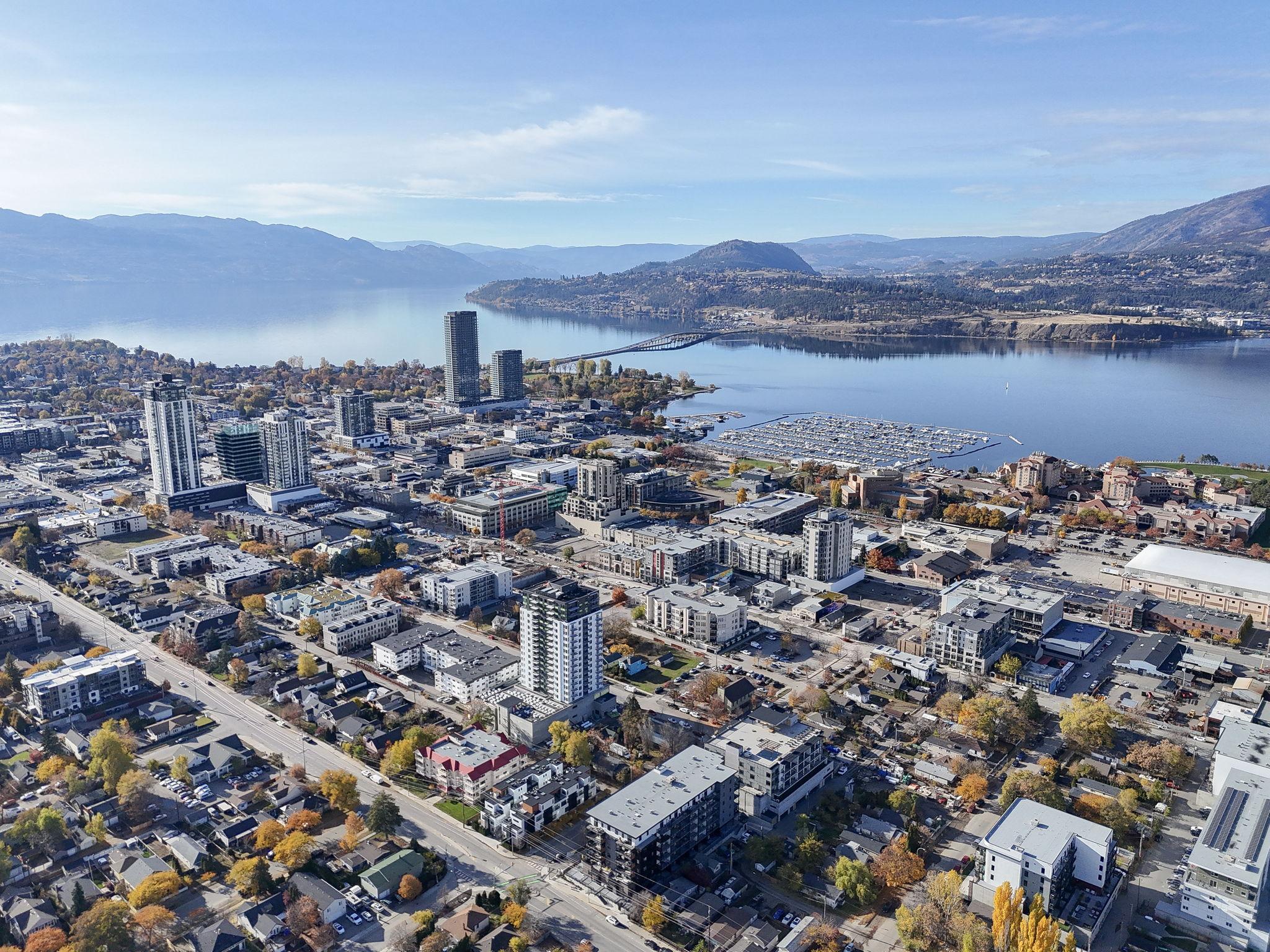 311-660 Cawston Avenue, Kelowna, BC - Outdoor With Body Of Water With View