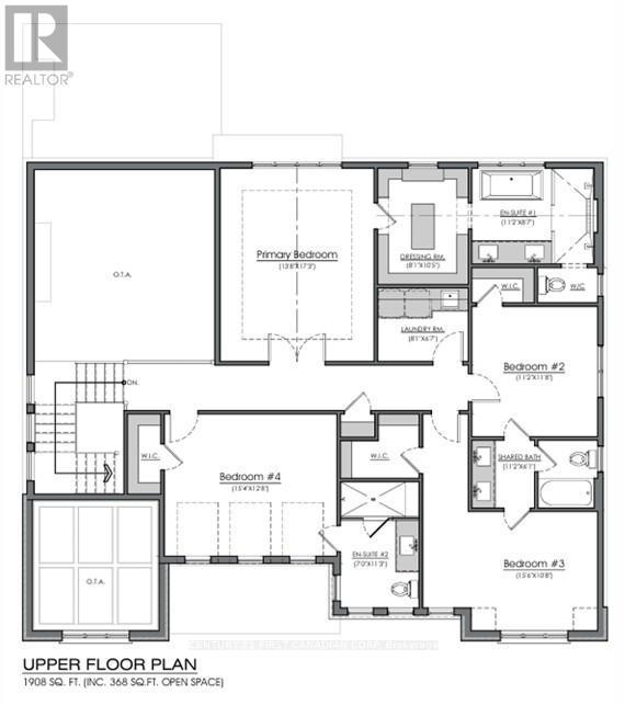 Floor Plan - Upper - 856 White Pine Street, London North (North S), ON - Other