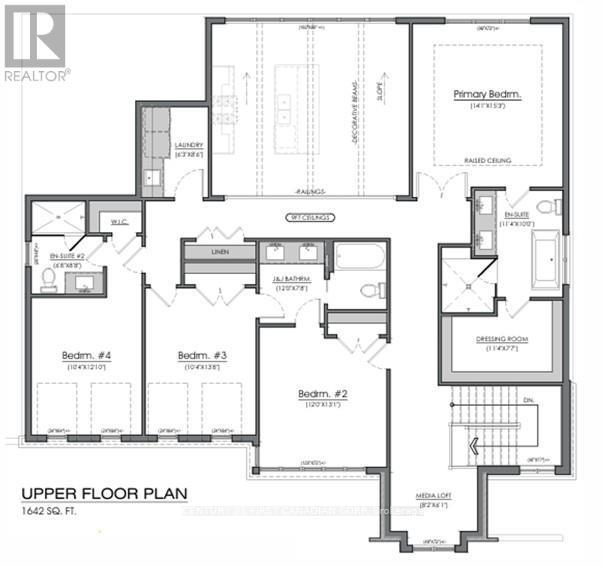 Floor Plan - Upper - 862 White Pine Street, London North (North S), ON - Other