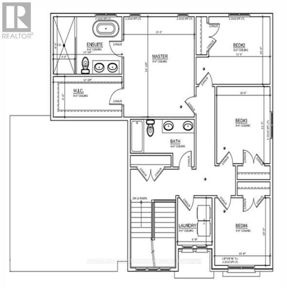 Floor Plan Upper - 851 White Pine Street, London North (North S), ON - Other