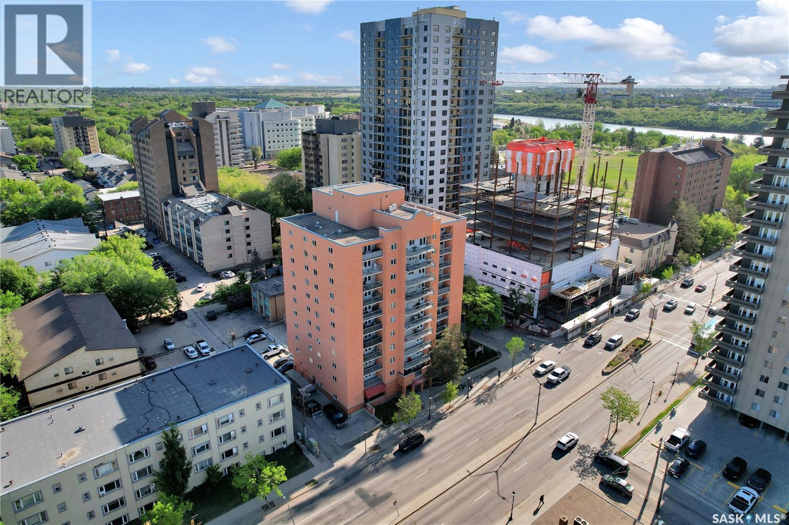 902 405 5Th Avenue, Saskatoon, SK - Outdoor With View