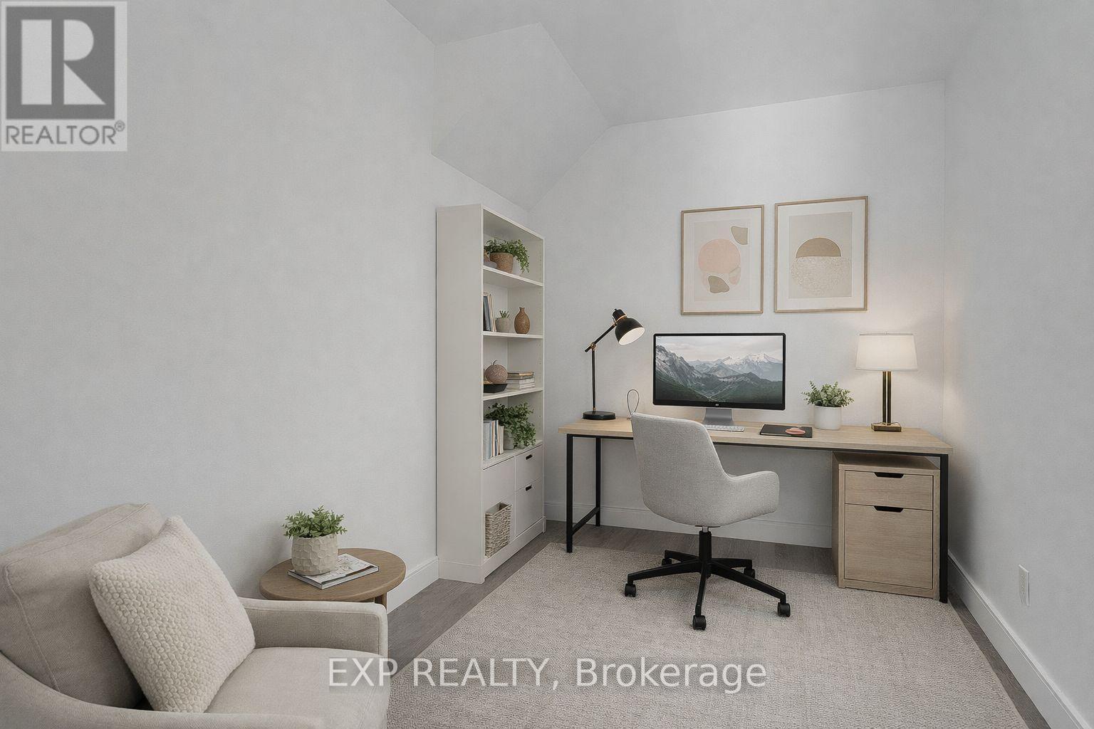 Den (virtually staged) - 1111 - 50 East Liberty Street, Toronto, ON - Indoor Photo Showing Office