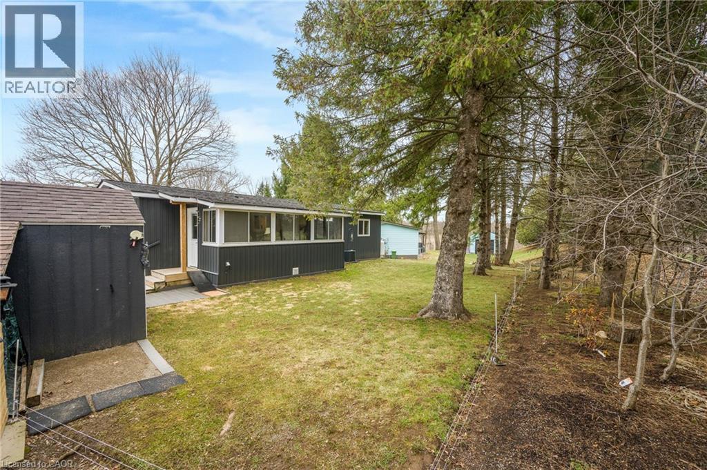 View of grassy yard - 157 Maple Crescent, Hamilton, ON - Outdoor