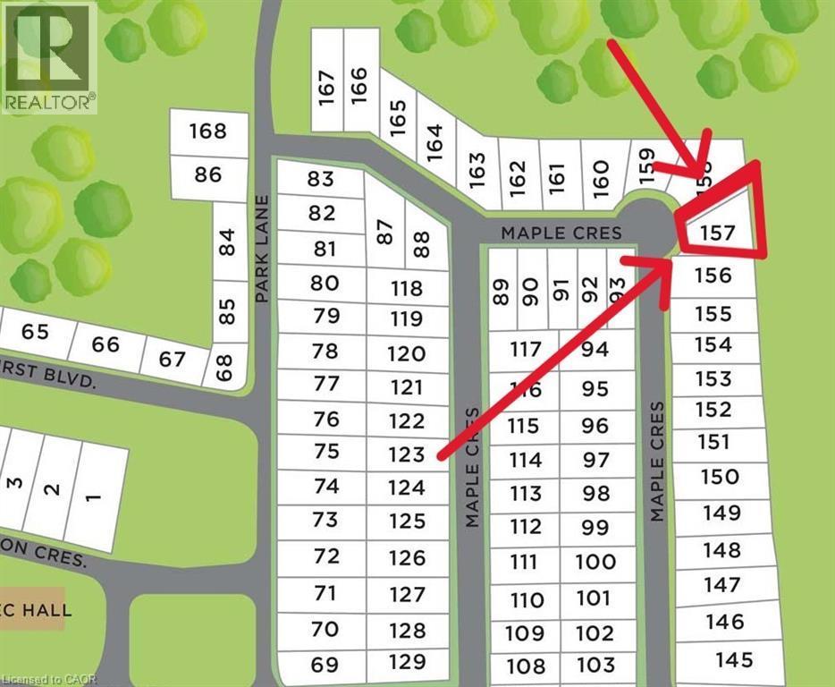 Map / location - 157 Maple Crescent, Hamilton, ON - Other