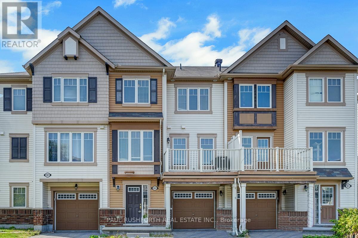 103 Eclipse Crescent - 103 Eclipse Crescent, Ottawa, ON - Outdoor With Balcony With Facade