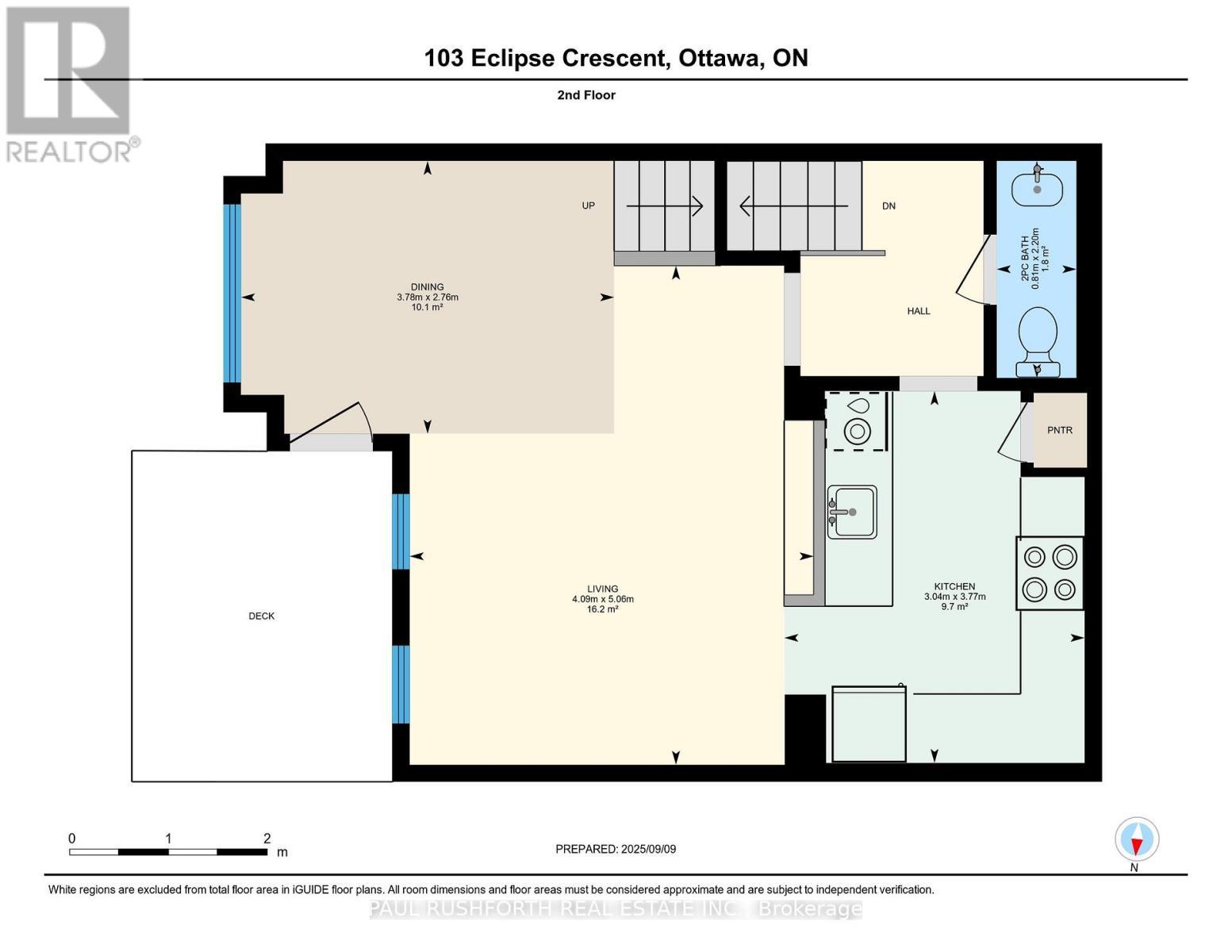 iGuide Floor Plan-Second Level - 103 Eclipse Crescent, Ottawa, ON - Other