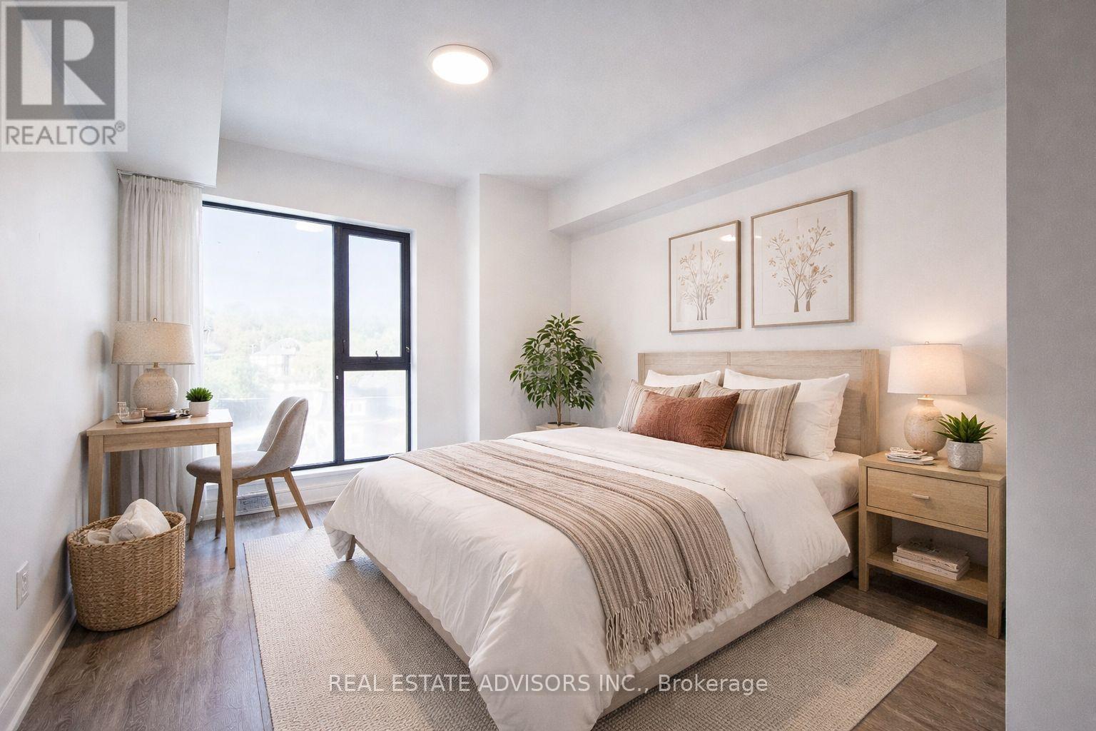 522 - 185 Dunlop Street E, Barrie, ON - Indoor Photo Showing Bedroom