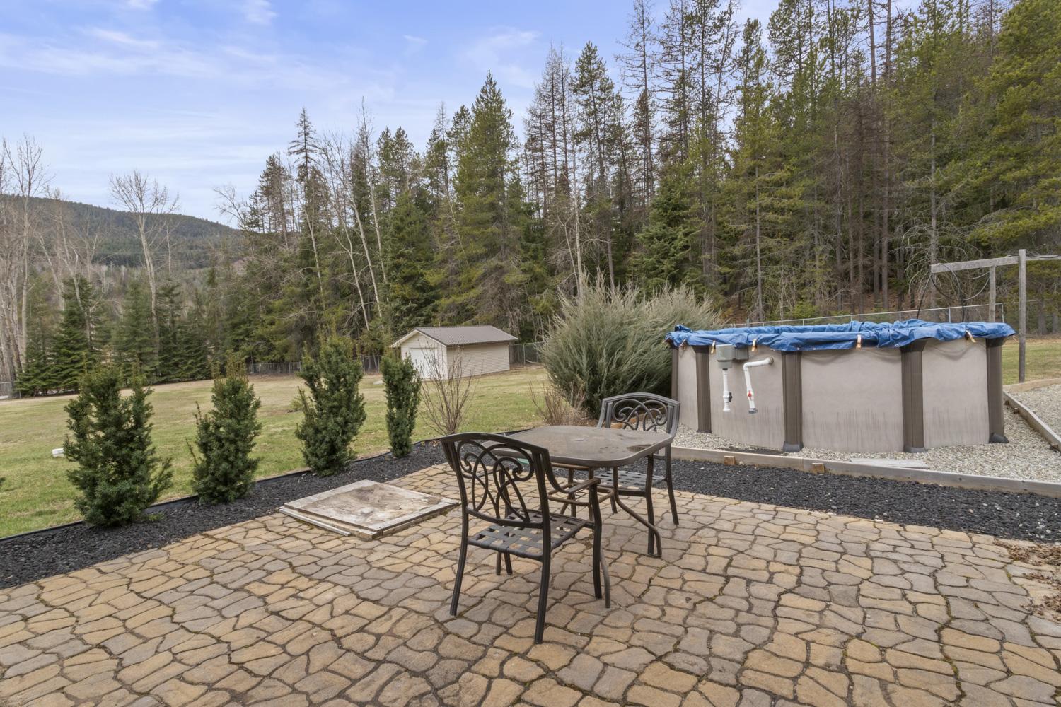 1087 Bear Brook Road, Arrow Creek, BC - Outdoor With Above Ground Pool