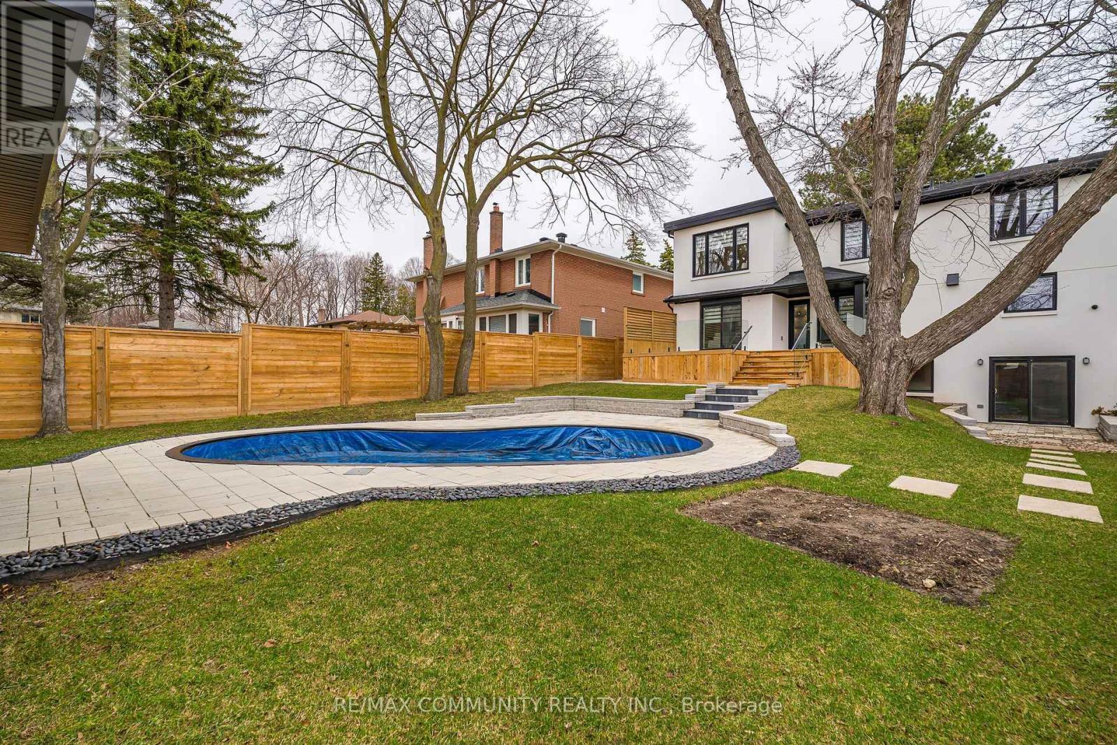 30 Kellythorne Drive, Toronto, ON - Outdoor With In Ground Pool With Backyard