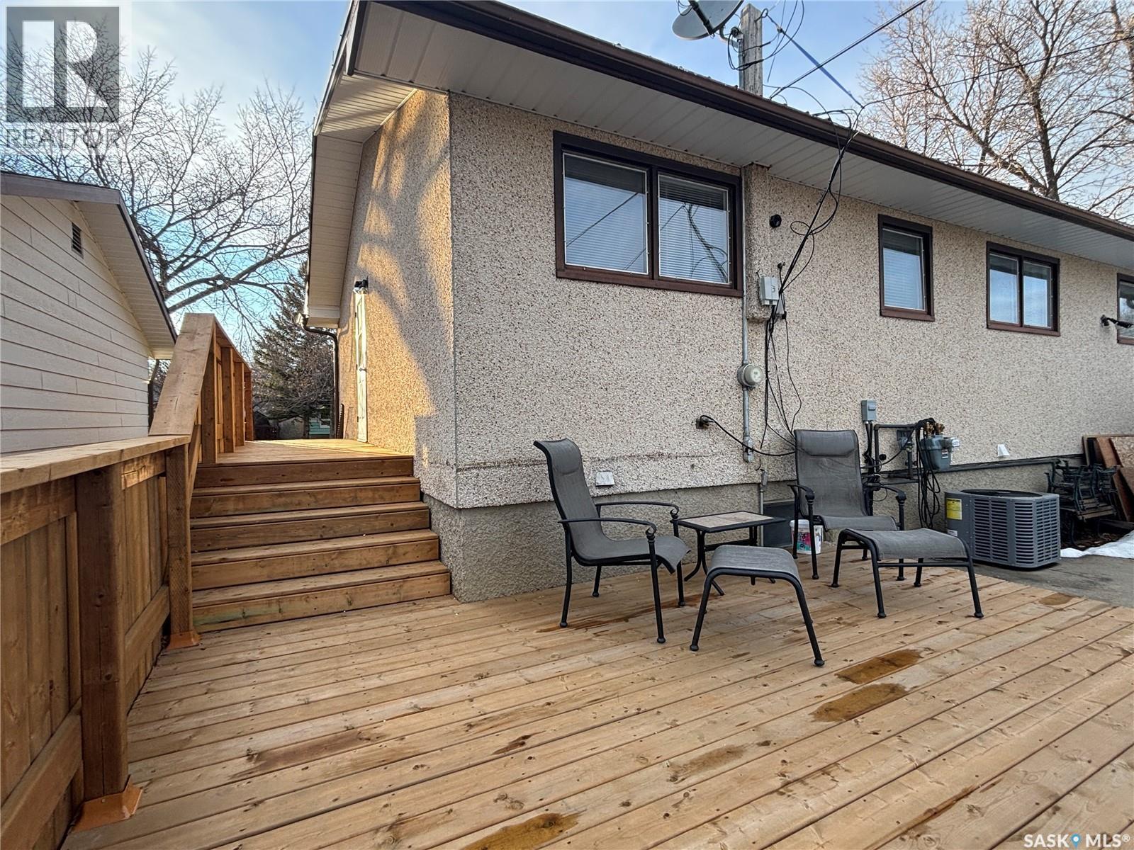 202 Herbert Street, Maple Creek, SK - Outdoor With Deck Patio Veranda With Exterior