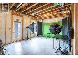 Door with walk out access to fully fenced yard space -