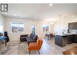 Open concept kitchen/living and dining area -