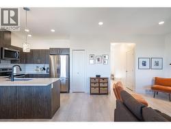 Open concept kitchen/living and dining area -