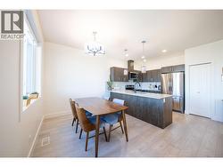 Dining area and kitchen -