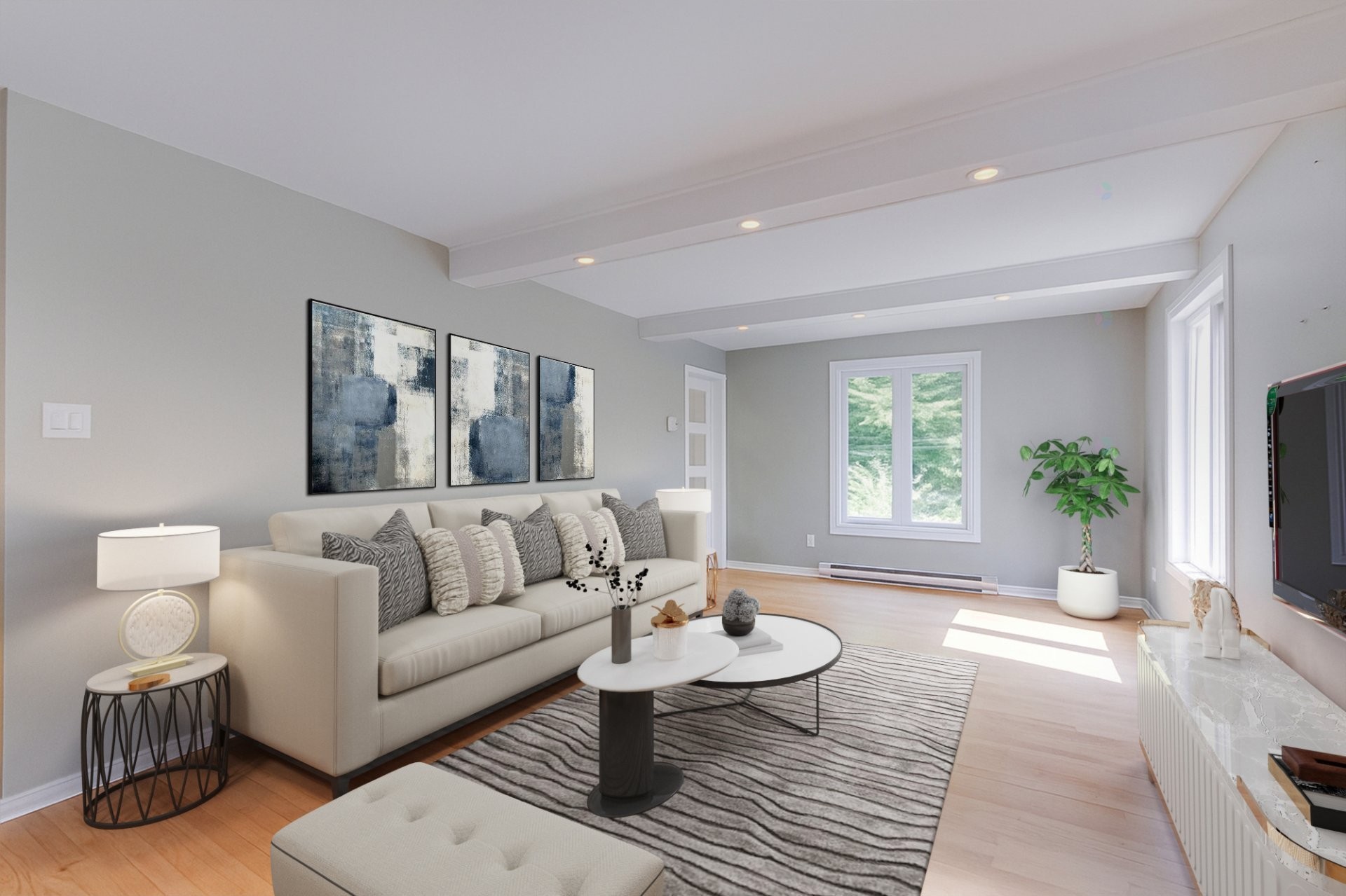 Salon - 14 Rue De Jasper, Cantley, QC - Indoor Photo Showing Living Room