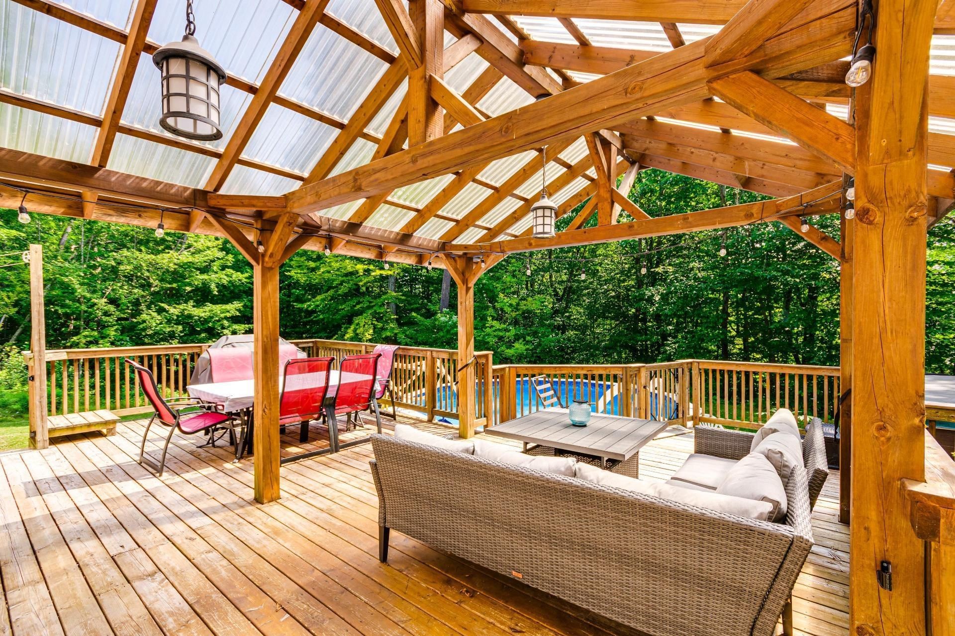 Balcon - 14 Rue De Jasper, Cantley, QC - Outdoor With Deck Patio Veranda With Exterior