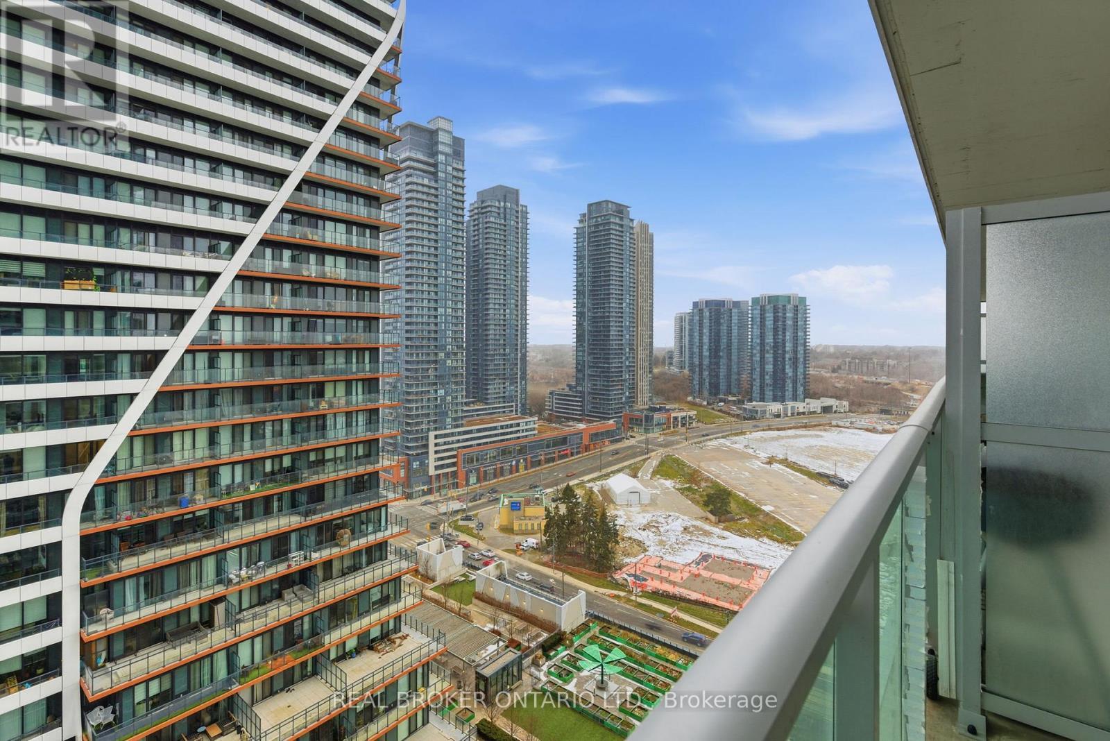 Balcony View - North West - 1801 - 33 Shore Breeze Drive, Toronto, ON - Outdoor With Balcony