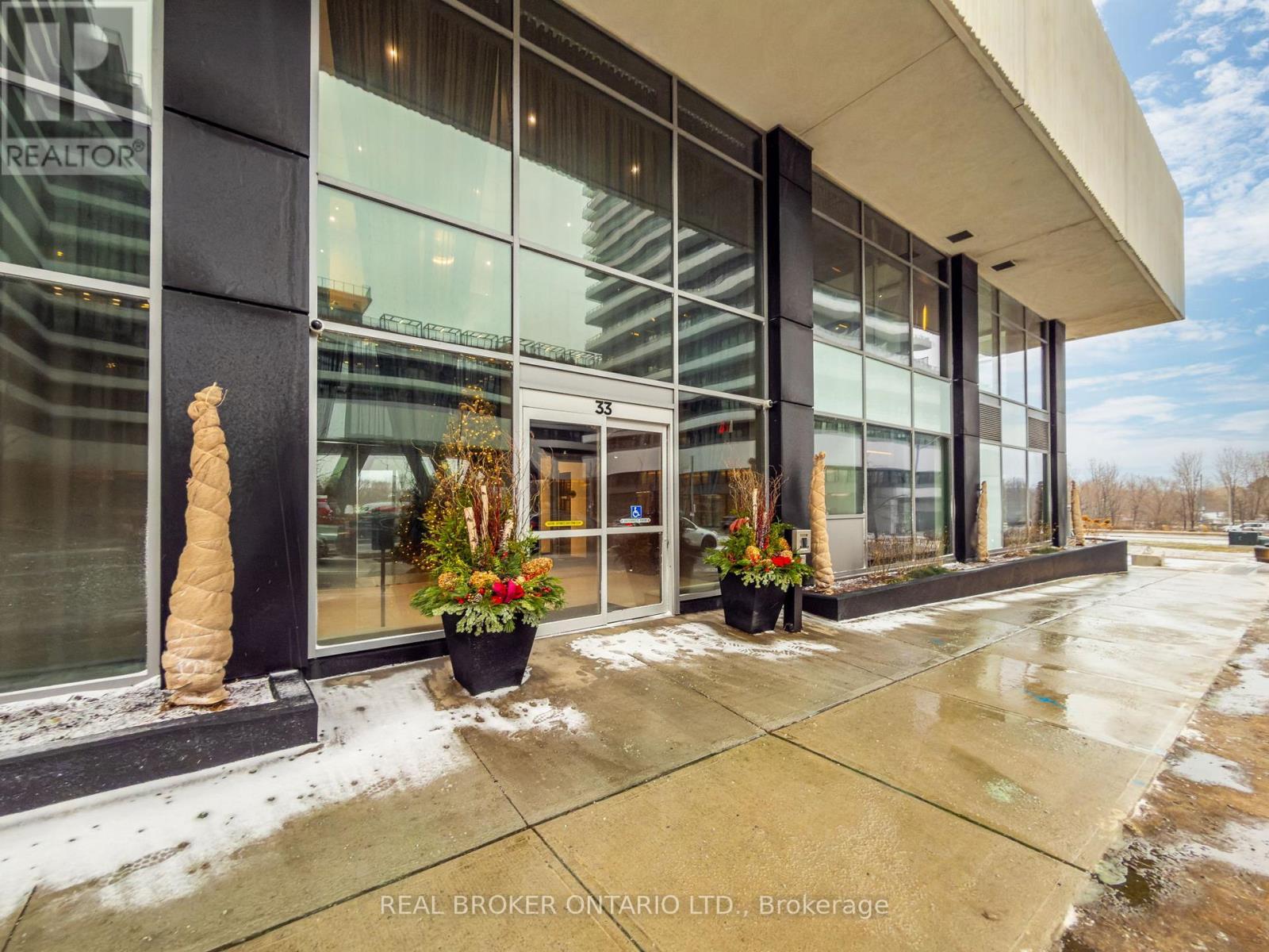 Street Entrance - 1801 - 33 Shore Breeze Drive, Toronto, ON - Outdoor