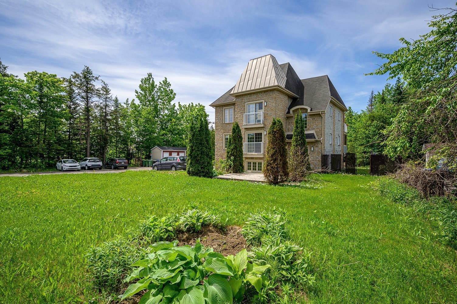Back of Structure - 3-227 Mtée De L'Église, Saint-Colomban, QC - Outdoor