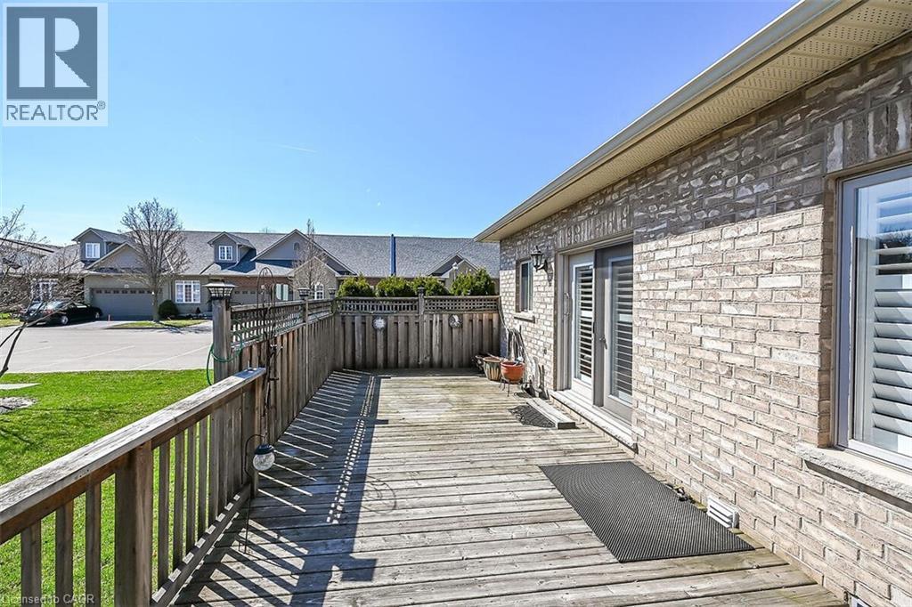 Deck with a residential view - 48 Hallmark Trail, Hamilton, ON - Outdoor With Exterior