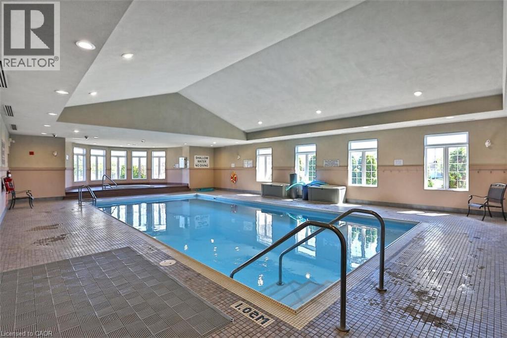View of indoor pool - 48 Hallmark Trail, Hamilton, ON - Indoor Photo Showing Other Room With In Ground Pool