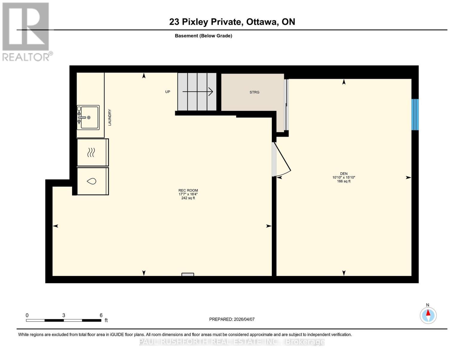 Guide Floor Plan-Basement - 23 Pixley Private, Ottawa, ON - Other