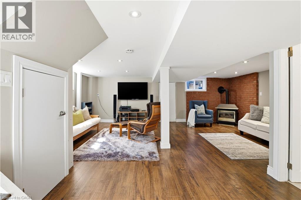 26 Isabel Avenue, Hamilton, ON - Indoor With Fireplace