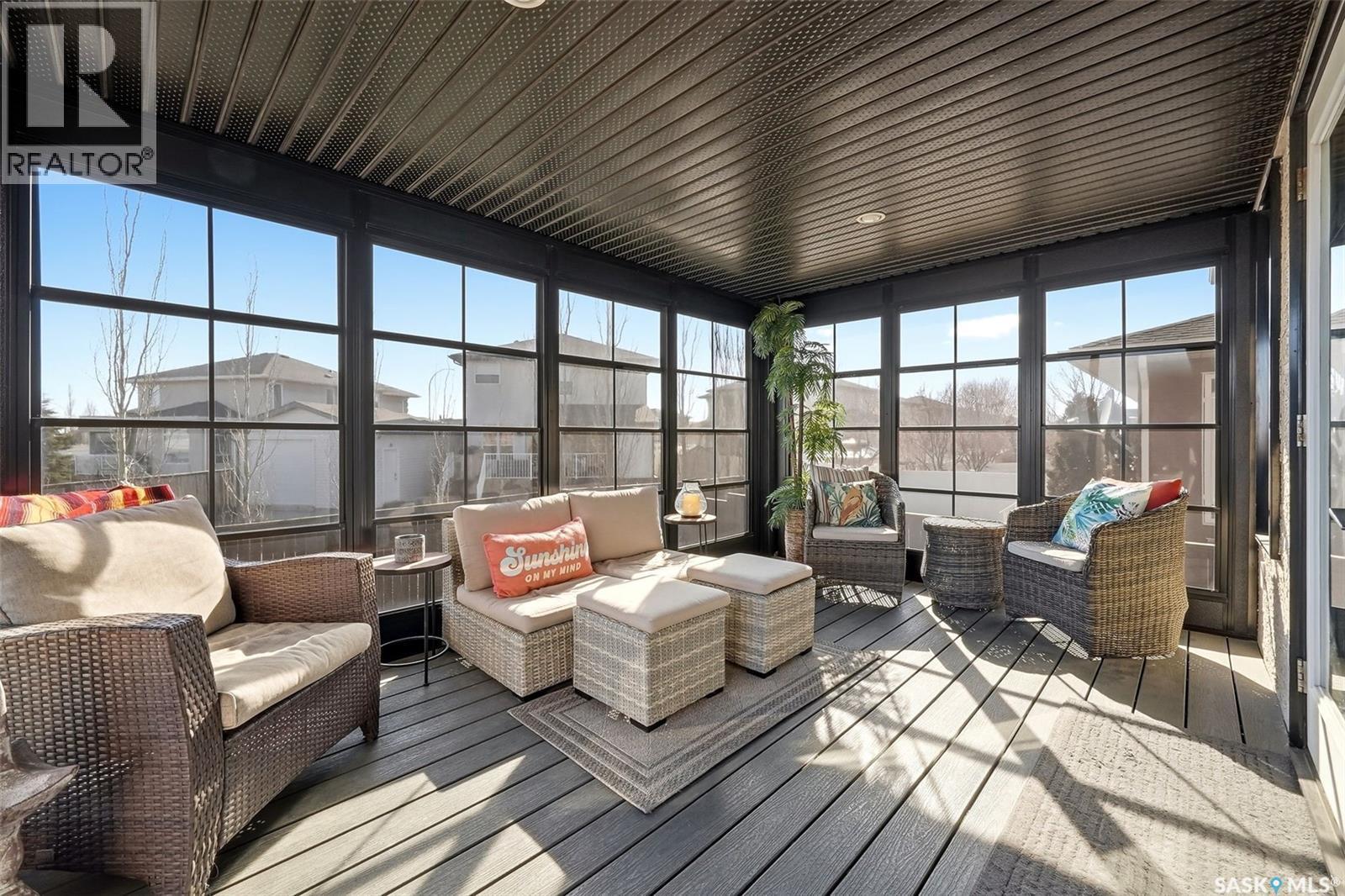 4127 Cumberland Road E, Regina, SK - Outdoor With Deck Patio Veranda With Exterior