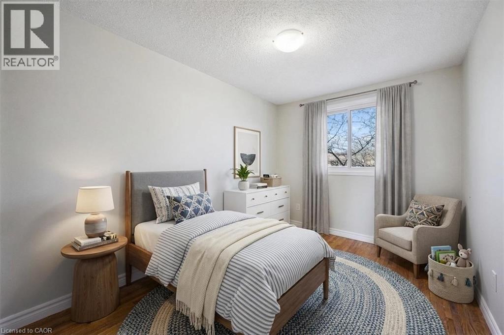 Bedroom - Virtually Staged - 252 The Country Way, Kitchener, ON - Indoor Photo Showing Bedroom
