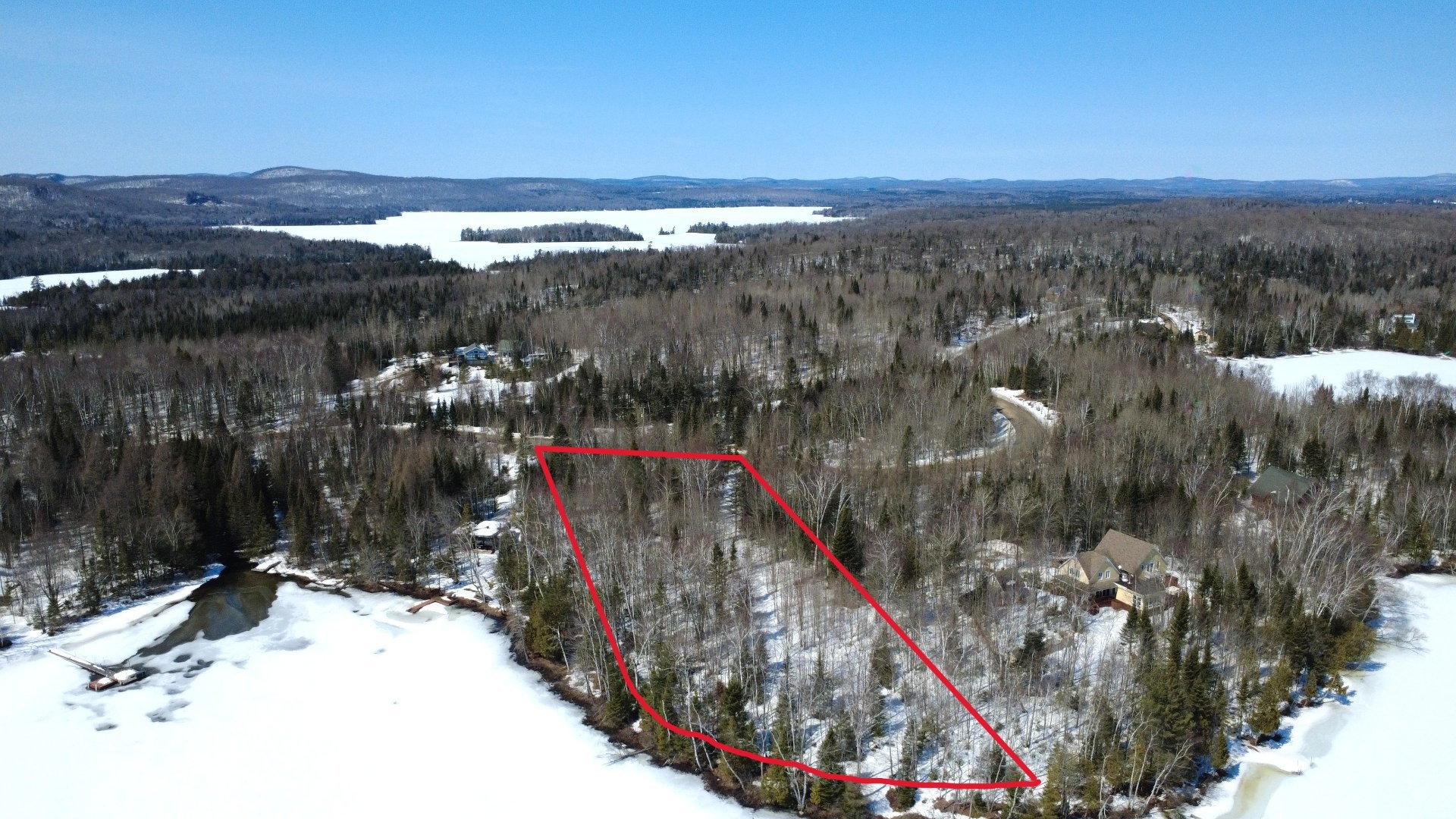 Aerial View - Ch. Des Sternes, Nominingue, QC