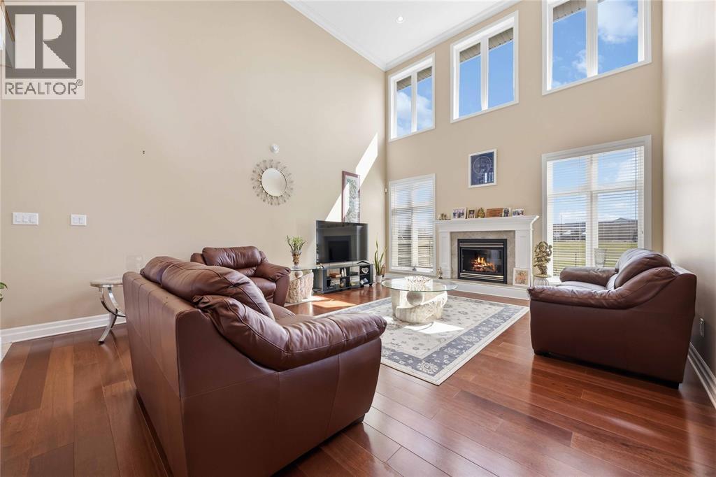 111 Bridlepath Trail, Sarnia, ON - Indoor Photo Showing Living Room With Fireplace