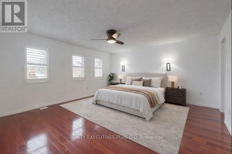 Large Primary Bedroom - 46 Williamson Drive W, Ajax, ON - Indoor Photo Showing Bedroom